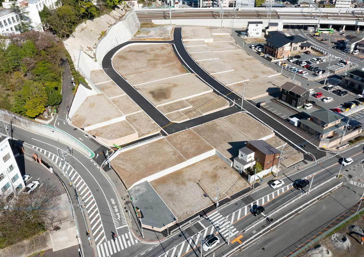折尾土地区画整理事業(堀川町)宅地整備工事